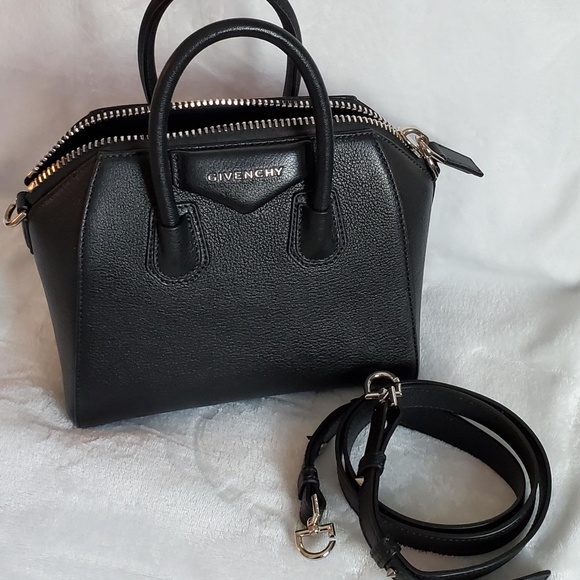 Givenchy Mini Antigona Goatskin Leather w/ FREE custom bag organizer - Picture 7 of 13